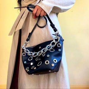 Zara black y2k cute bag